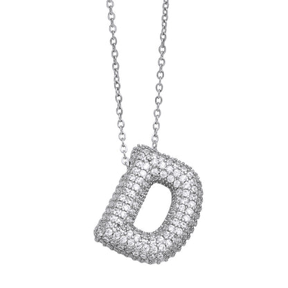 Pavé Initial Necklace