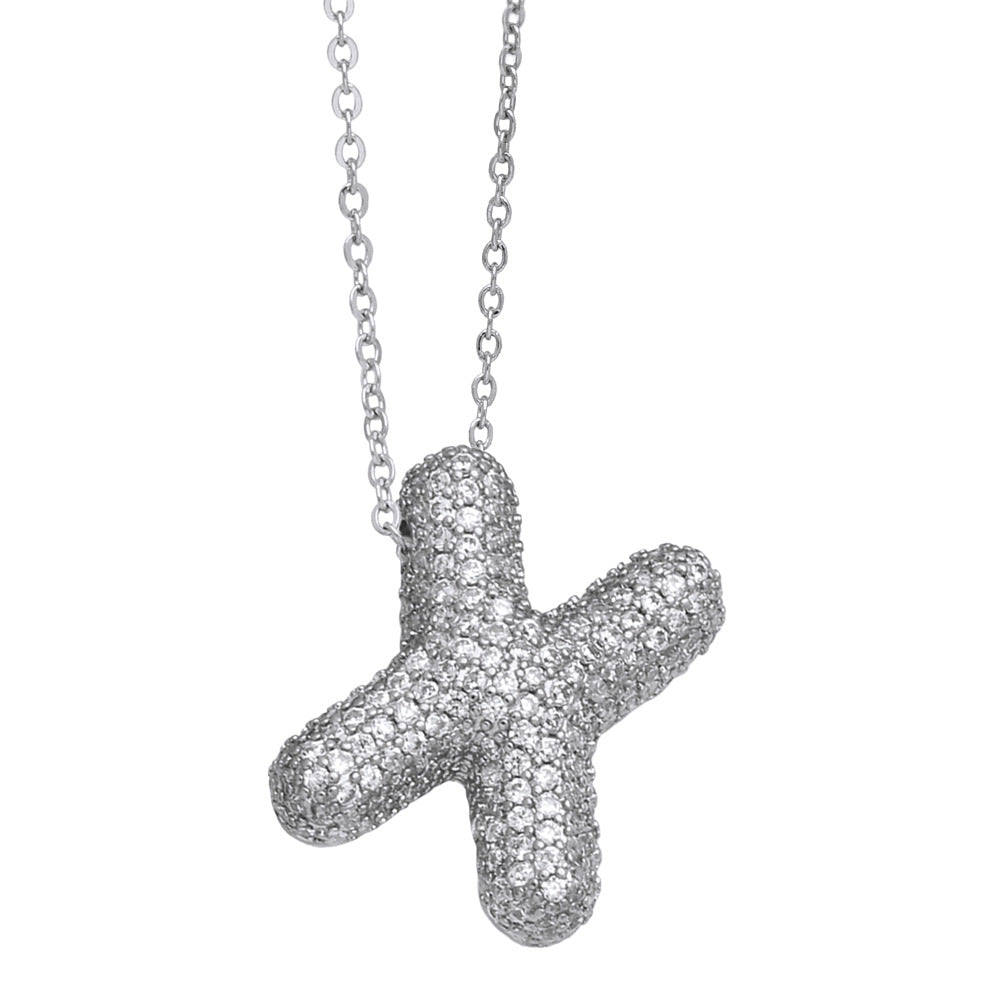 Pavé Initial Necklace