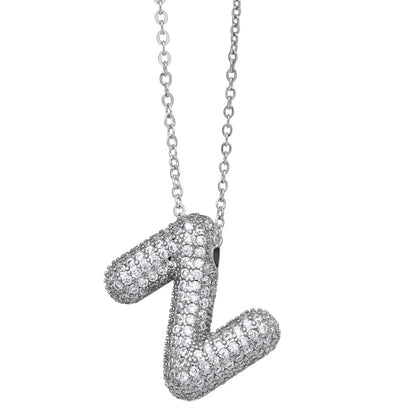 Pavé Initial Necklace