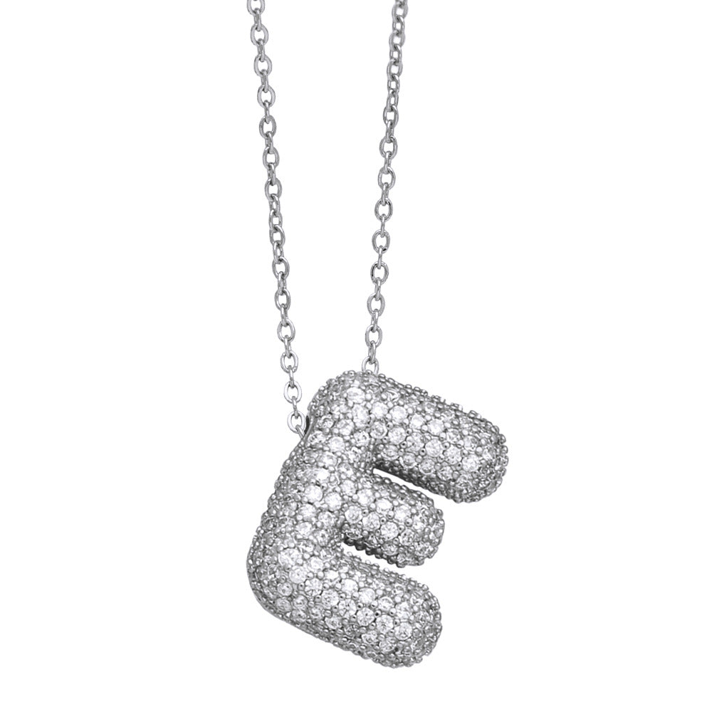 Pavé Initial Necklace