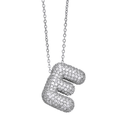 Pavé Initial Necklace