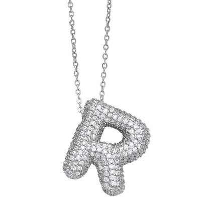 Pavé Initial Necklace