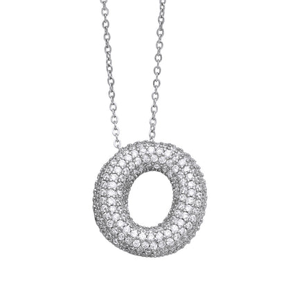 Pavé Initial Necklace