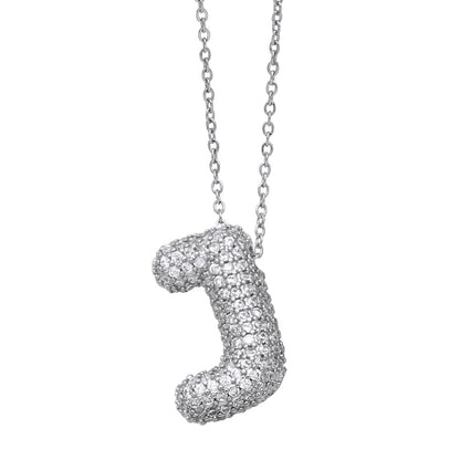 Pavé Initial Necklace