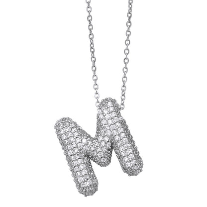 Pavé Initial Necklace