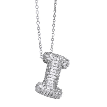 Pavé Initial Necklace